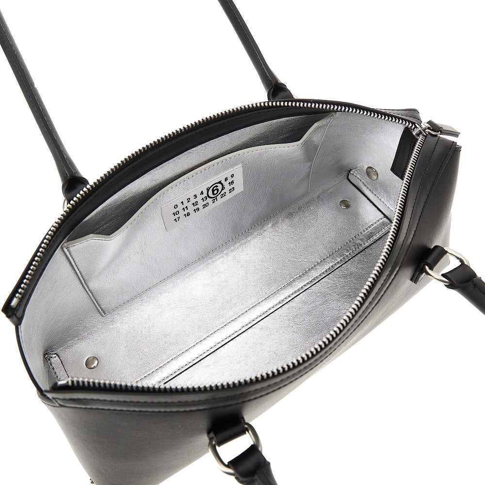 MM6 Maison Margiela Leather small 'Bauletto' shoulder bag