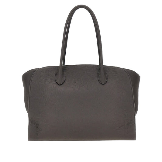 THE ROW Marlo 14' grained leather bag