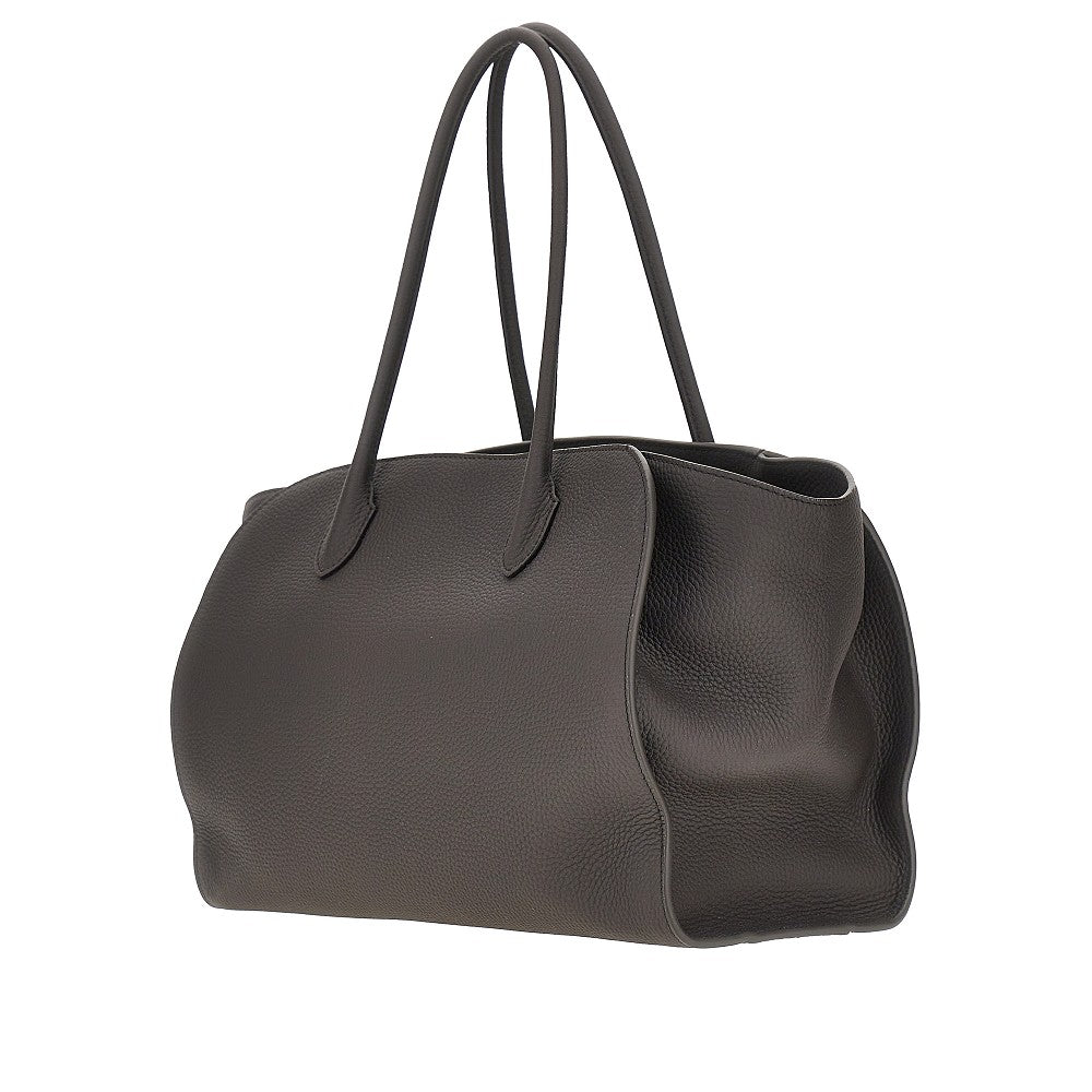 THE ROW Marlo 14' grained leather bag