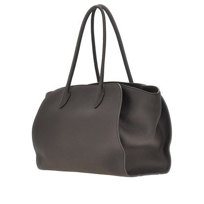 THE ROW Marlo 14' grained leather bag