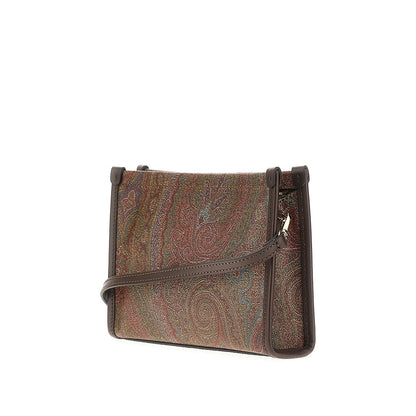 Etro Paisley pouch with Pegaso patch