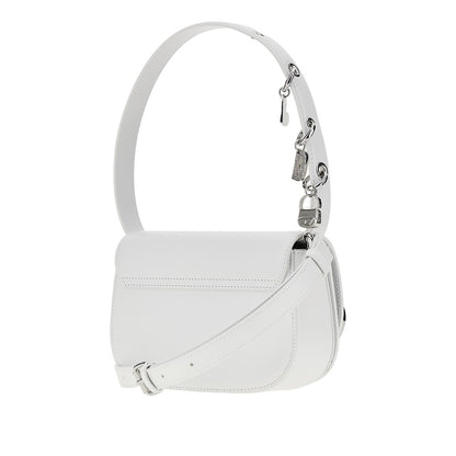 DIESEL Leather '1DR' shoulder bag with charms
