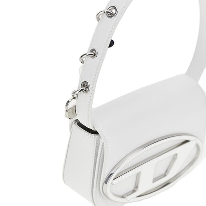 DIESEL Leather '1DR' shoulder bag with charms