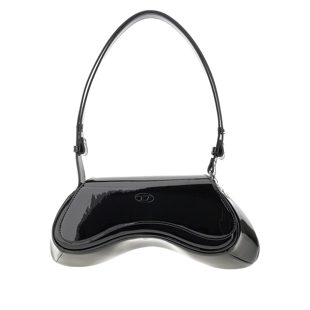 DIESEL Glossy faux leather 'Play' bag