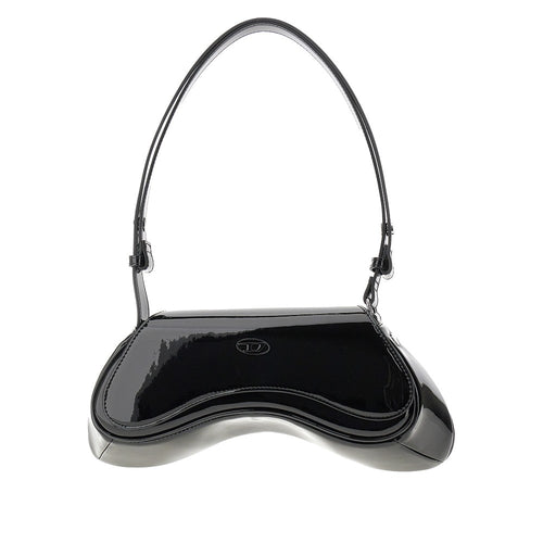 DIESEL Glossy faux leather 'Play' bag