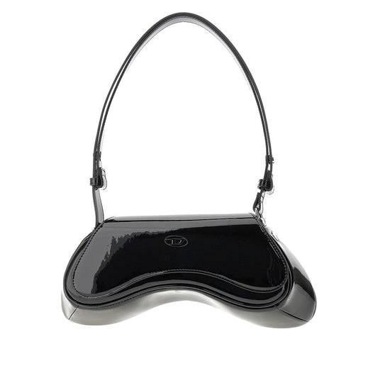 DIESEL Glossy faux leather 'Play' bag