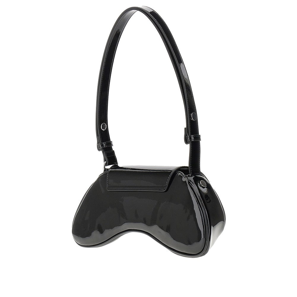 DIESEL Glossy faux leather 'Play' bag