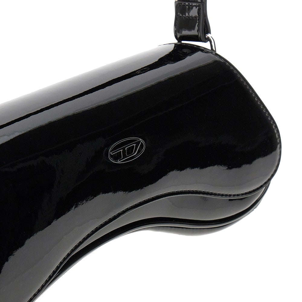 DIESEL Glossy faux leather 'Play' bag