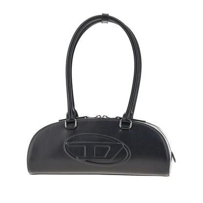 DIESEL 1DR Dome' leather bowling bag
