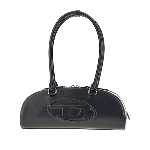 DIESEL 1DR Dome' leather bowling bag