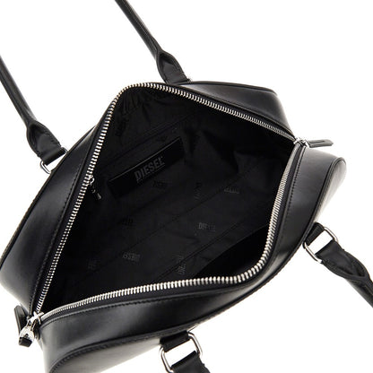DIESEL 1DR Dome' leather bowling bag