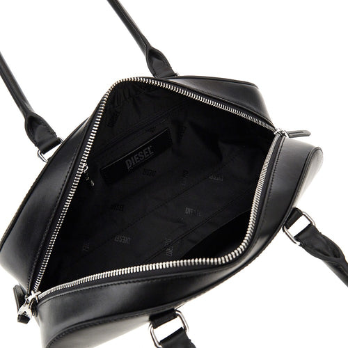 DIESEL 1DR Dome' leather bowling bag