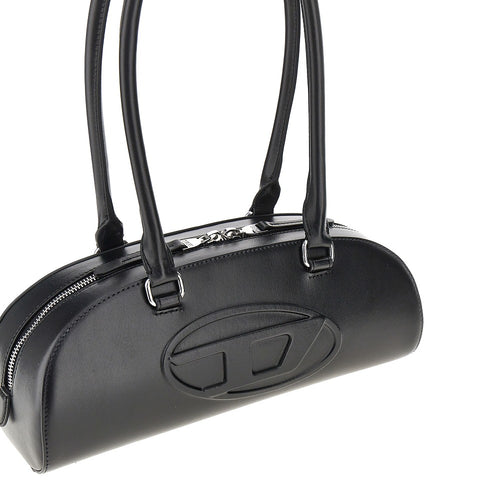 DIESEL 1DR Dome' leather bowling bag