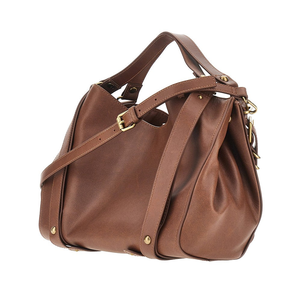 DIESEL Leather medium 'D-One' bag