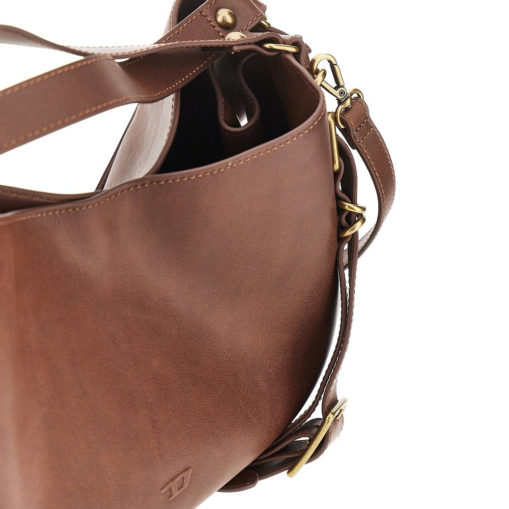 DIESEL Leather medium 'D-One' bag