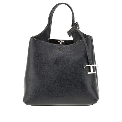 TODS Grained leather mini shopping bag