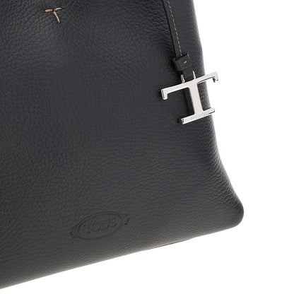 TODS Grained leather mini shopping bag