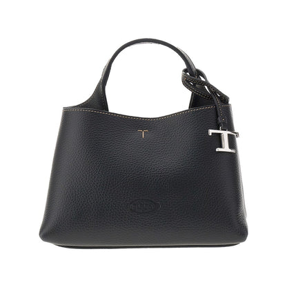 TODS Grain leather micro shopping bag