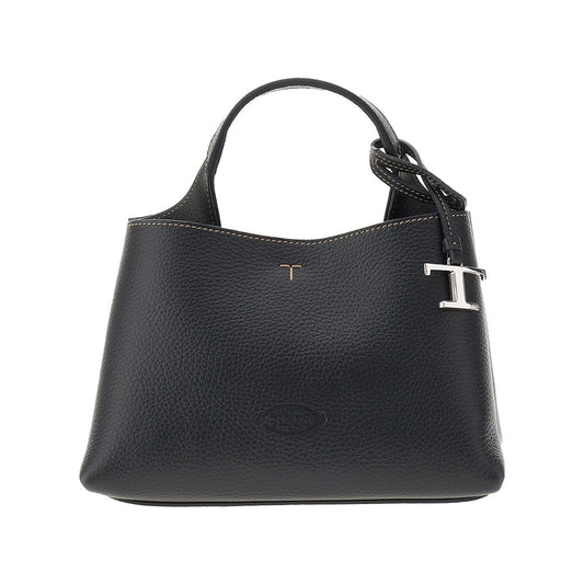 TODS Grain leather micro shopping bag