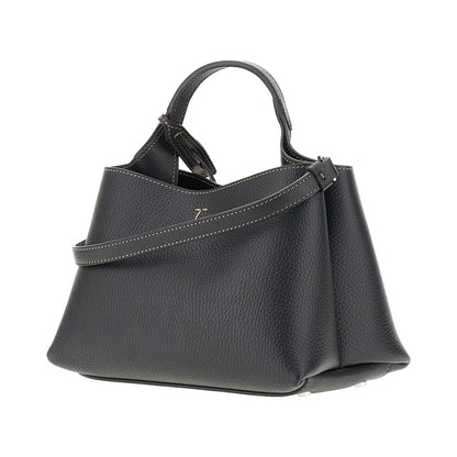 TODS Grain leather micro shopping bag