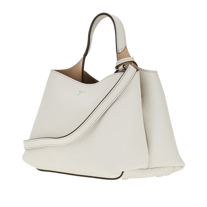 TODS Grained leather micro shopping bag