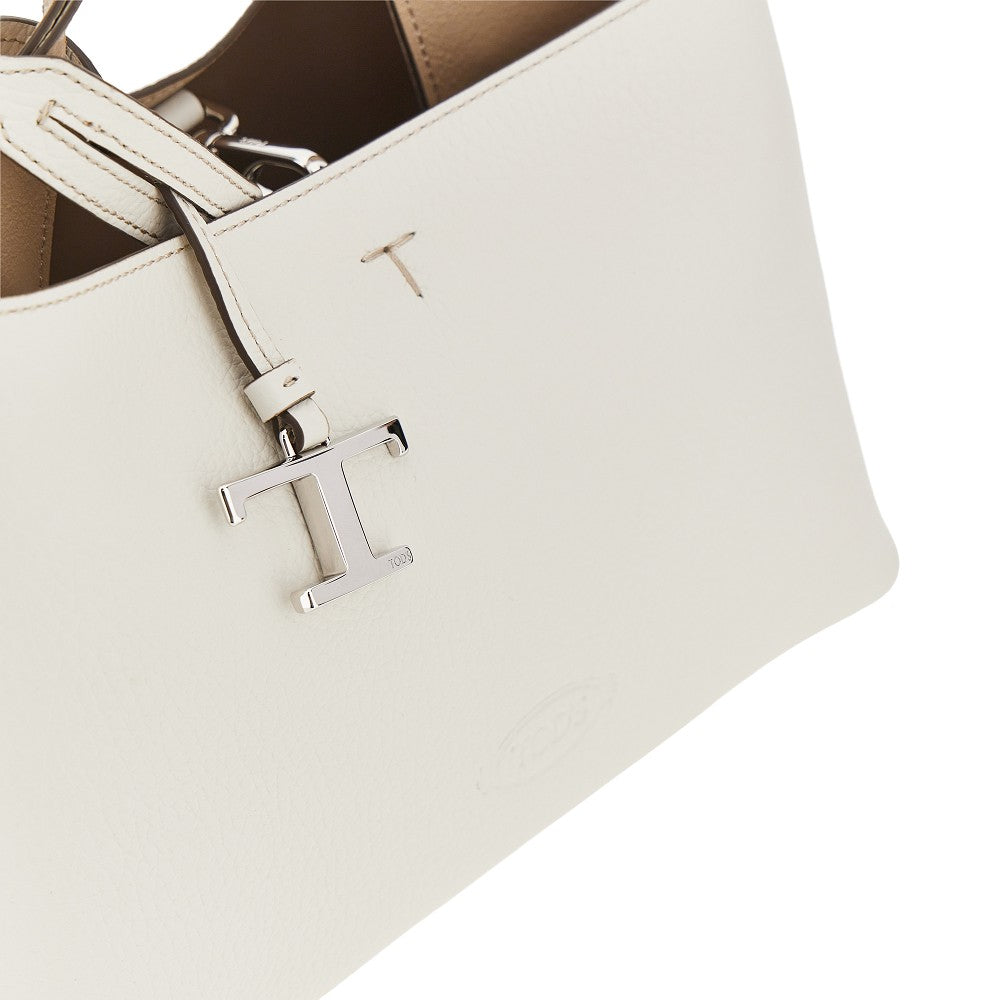 TODS Grained leather micro shopping bag