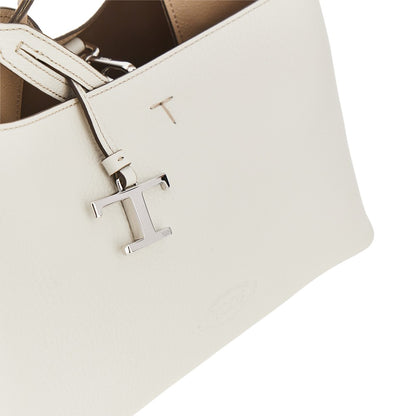 TODS Grained leather micro shopping bag