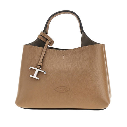 TODS Grained leather micro shopping bag