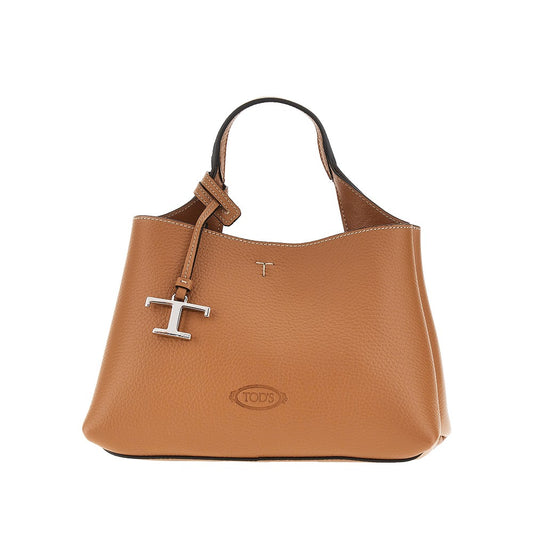 TODS Grained leather micro shopping bag