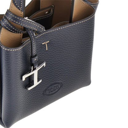 TODS Grained leather mini shopping bag