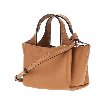 TODS Grained leather mini shopping bag