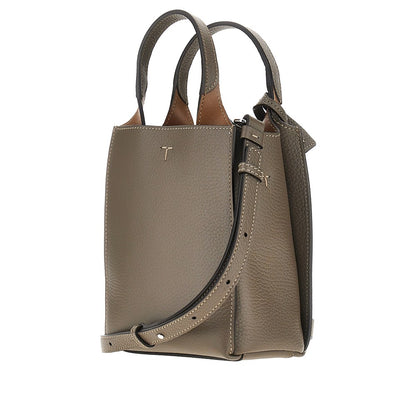 TODS Grained leather micro tote bag