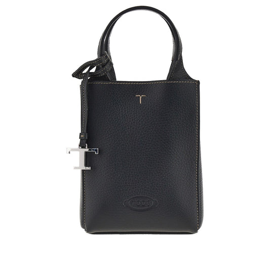TODS Grained leather micro tote bag