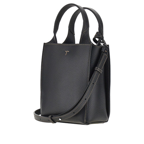 TODS Grained leather micro tote bag