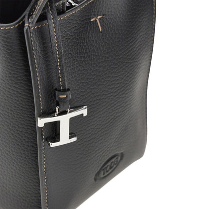 TODS Grained leather micro tote bag