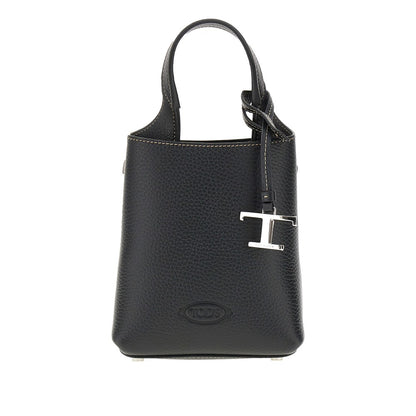 TODS T Timeless charm leather micro bag