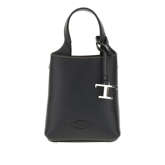 TODS T Timeless charm leather micro bag