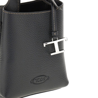 TODS T Timeless charm leather micro bag