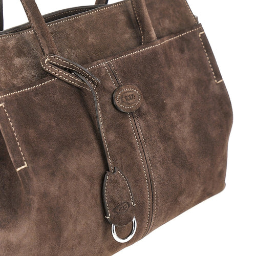 TODS Suede leather medium shopping bag