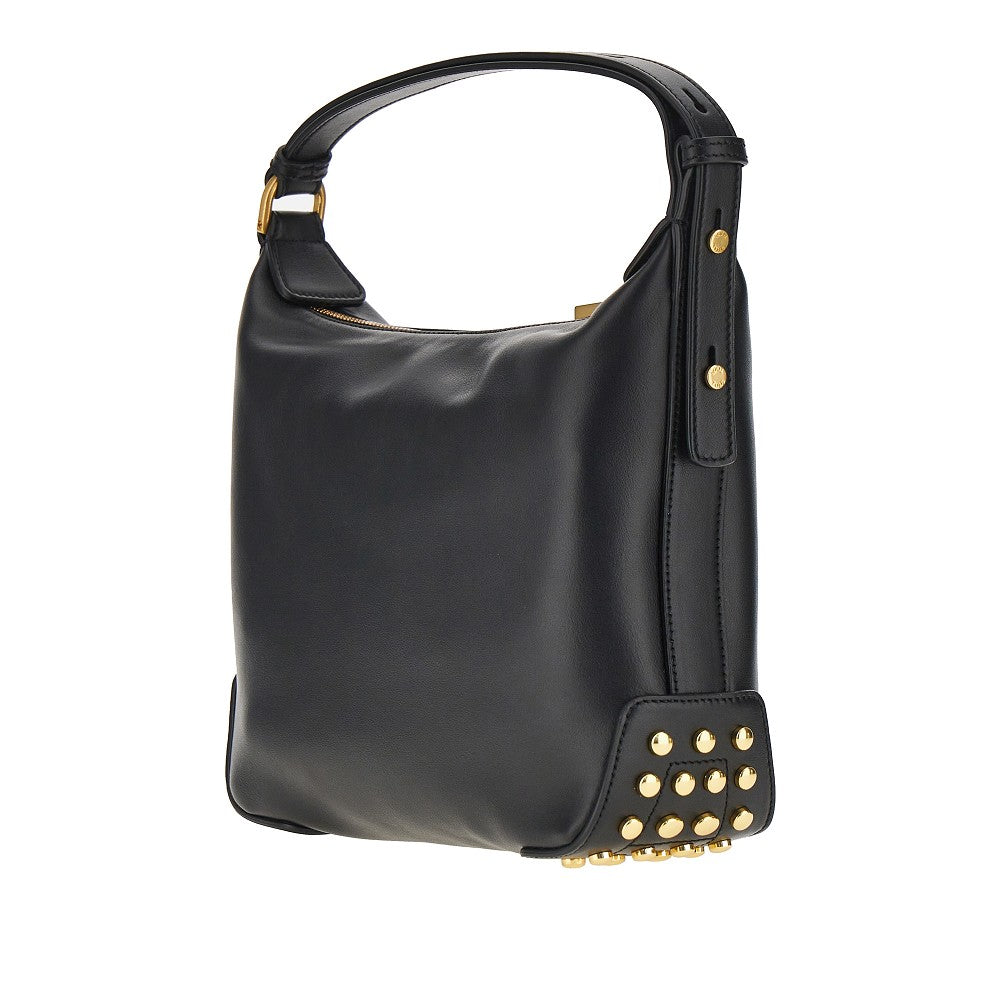 TODS Leather Metal Dots Mini Bag