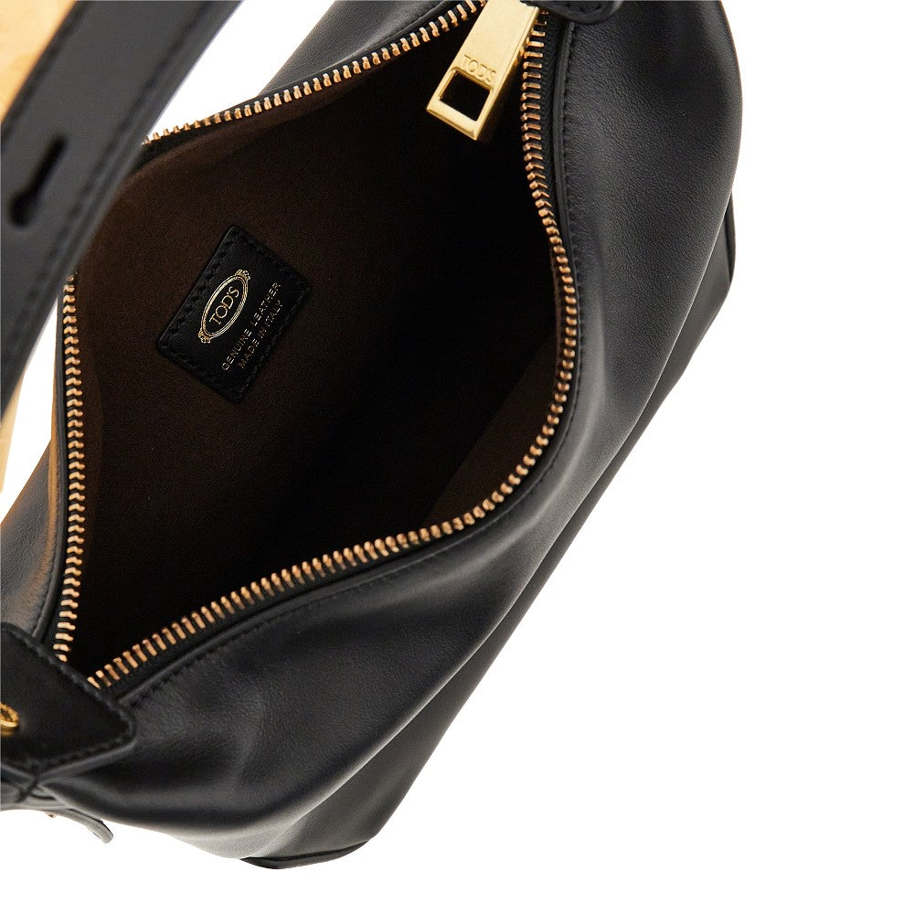 TODS Leather Metal Dots Mini Bag