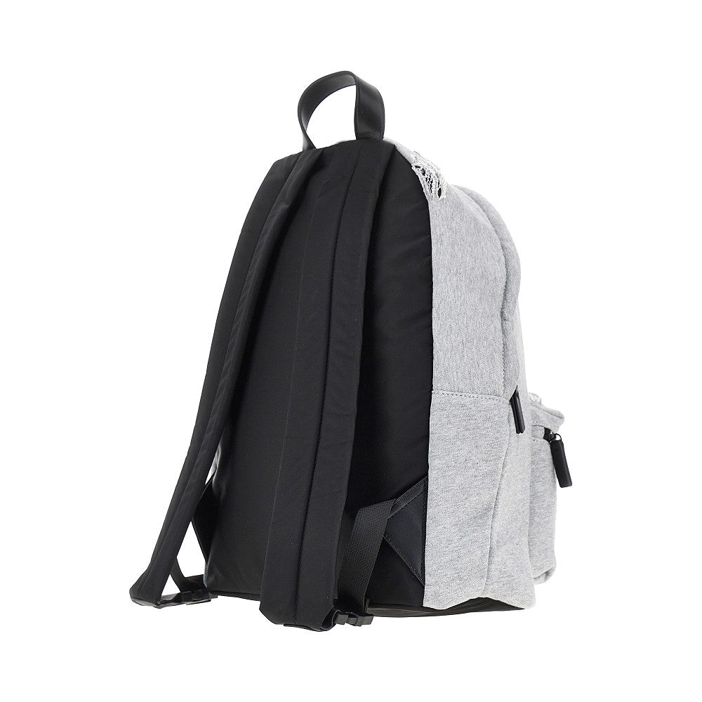 DSQUARED2 Distressed jersey backpack