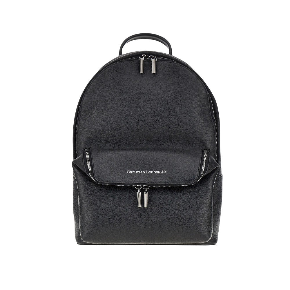 CHRISTIAN LOUBOUTIN Grained leather 'Nostalgic' backpack