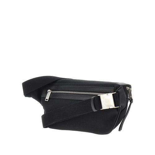 SAINT LAURENT Technical canvas beltbag