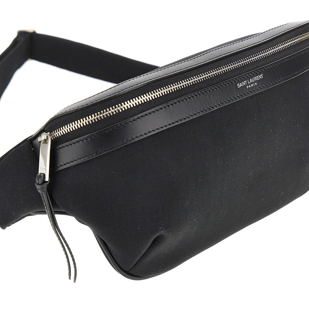 SAINT LAURENT Technical canvas beltbag