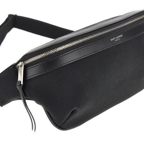 SAINT LAURENT Technical canvas beltbag