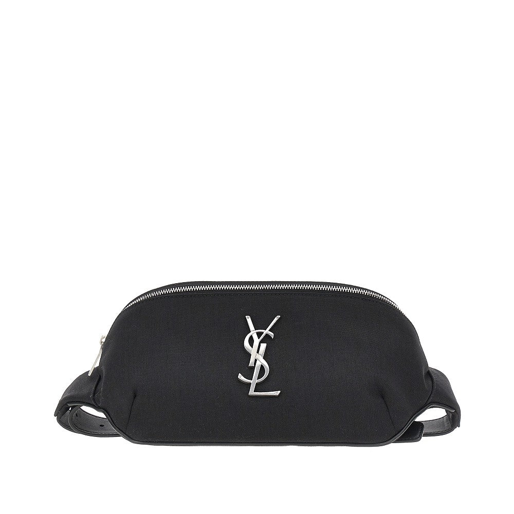 SAINT LAURENT Cassandre' canvas belt bag