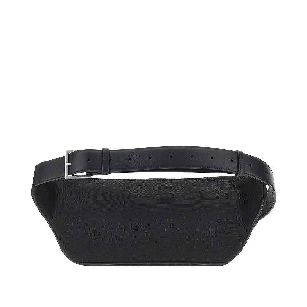 SAINT LAURENT Cassandre' canvas belt bag