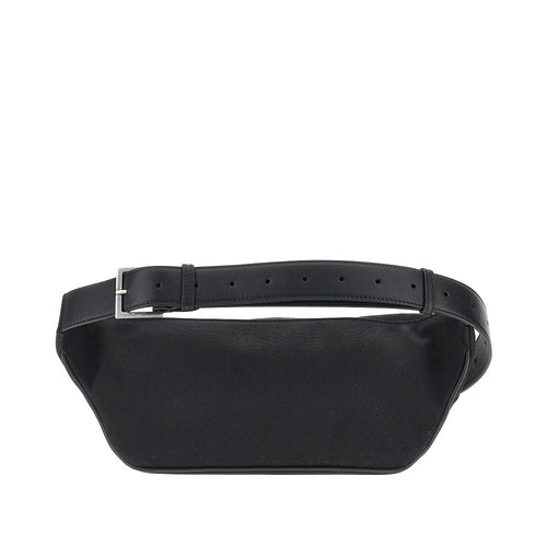SAINT LAURENT Cassandre' canvas belt bag