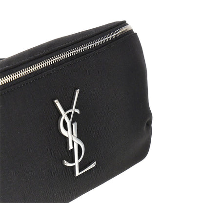 SAINT LAURENT Cassandre' canvas belt bag